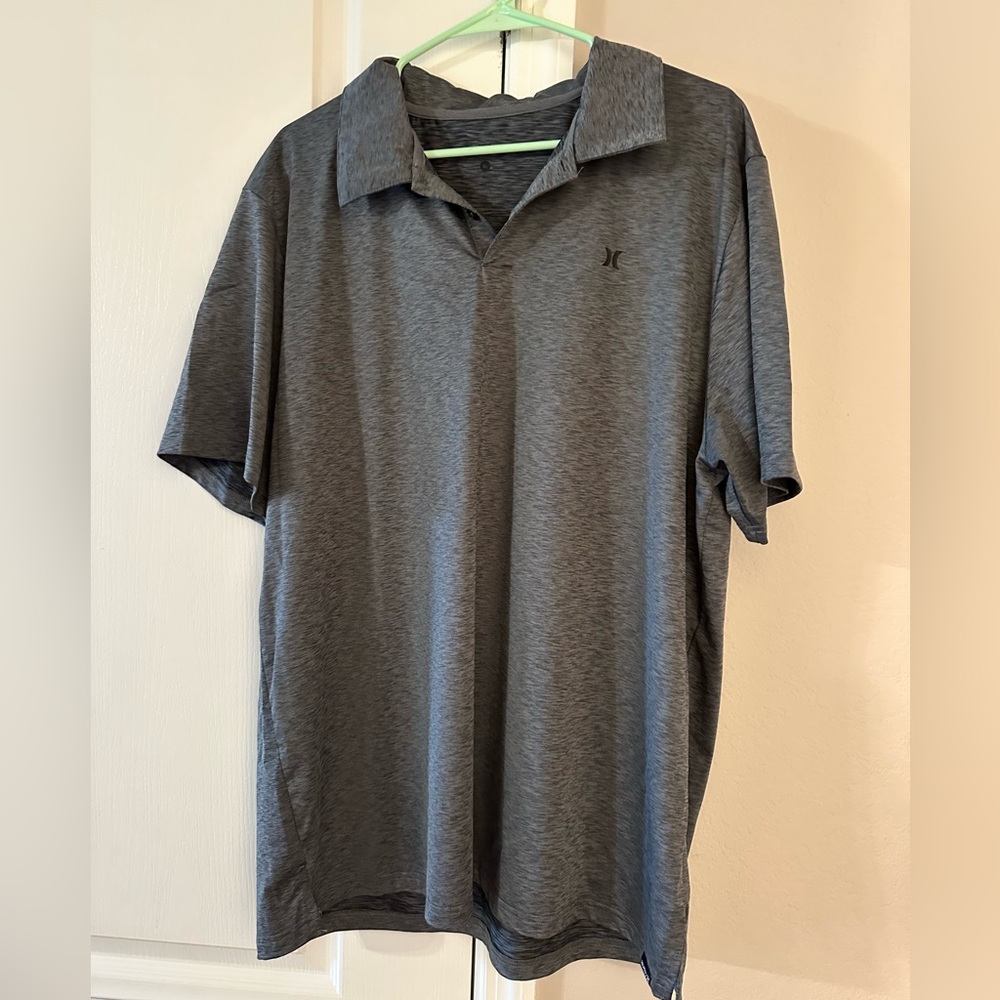 Men's Hurley by Buckle Gray Polo Shirt